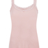 Camisole i rib og blonde, Lyser&oslash;d