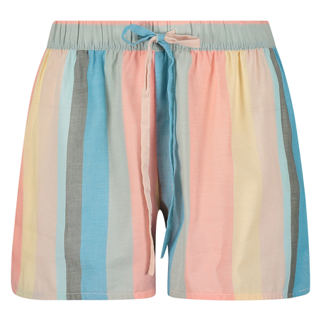 Pyjamasshorts chambray stripe, Lyser&oslash;d