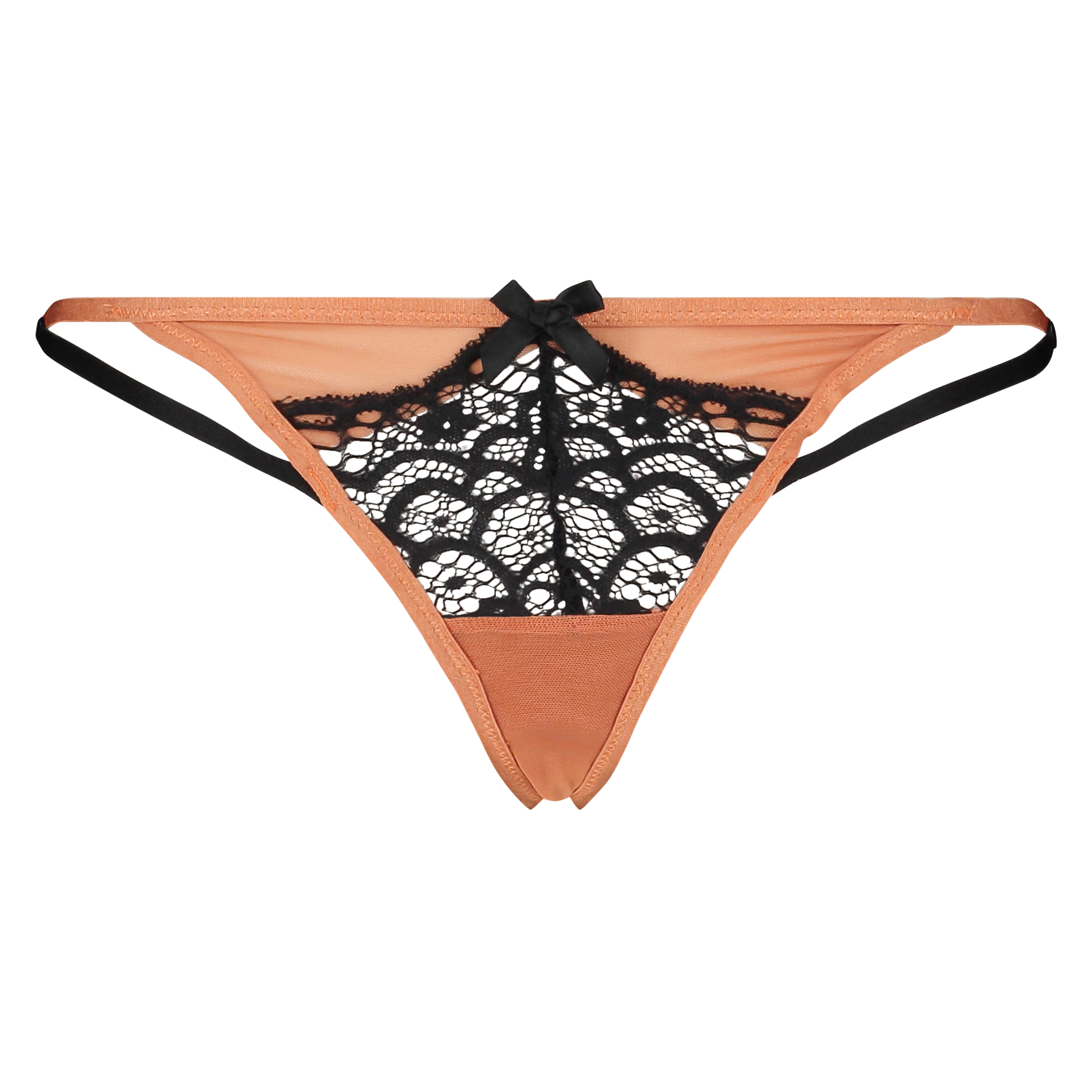 Clio tanga-g-streng, sort, main