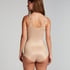Opstrammende body i scuba-stof, Beige