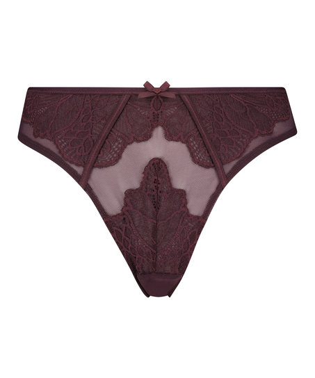 Brasiliansk trusse med høj udskæring Mel I AM Danielle, lilla