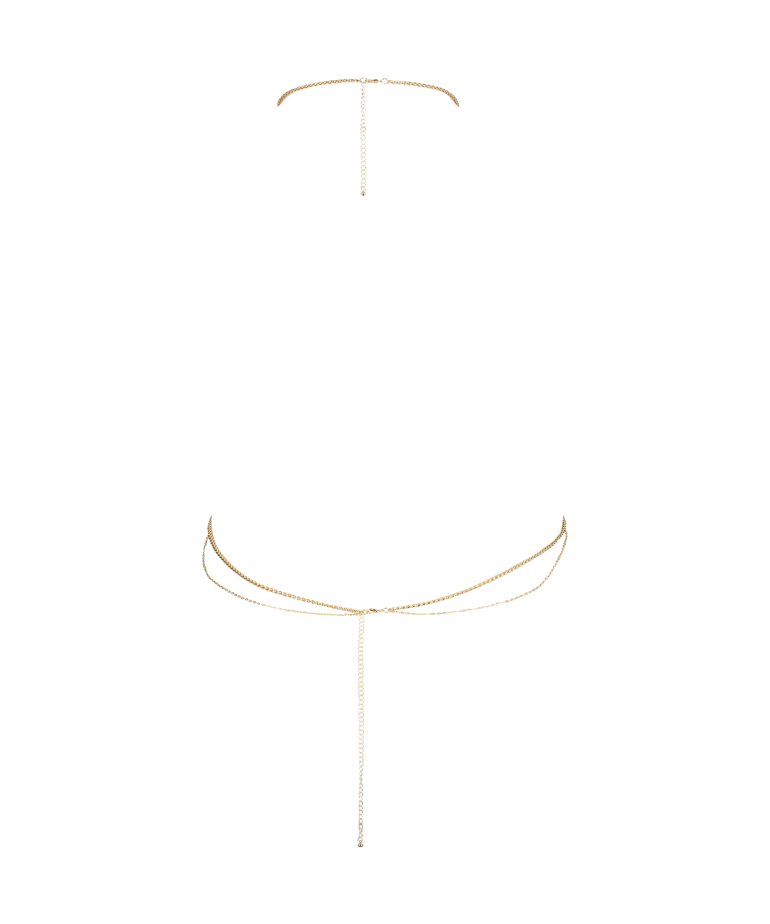 Selekæde, gul, main