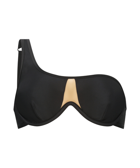 Ikke-formst&oslash;bt bikinitop med b&oslash;jle Belize, Sort