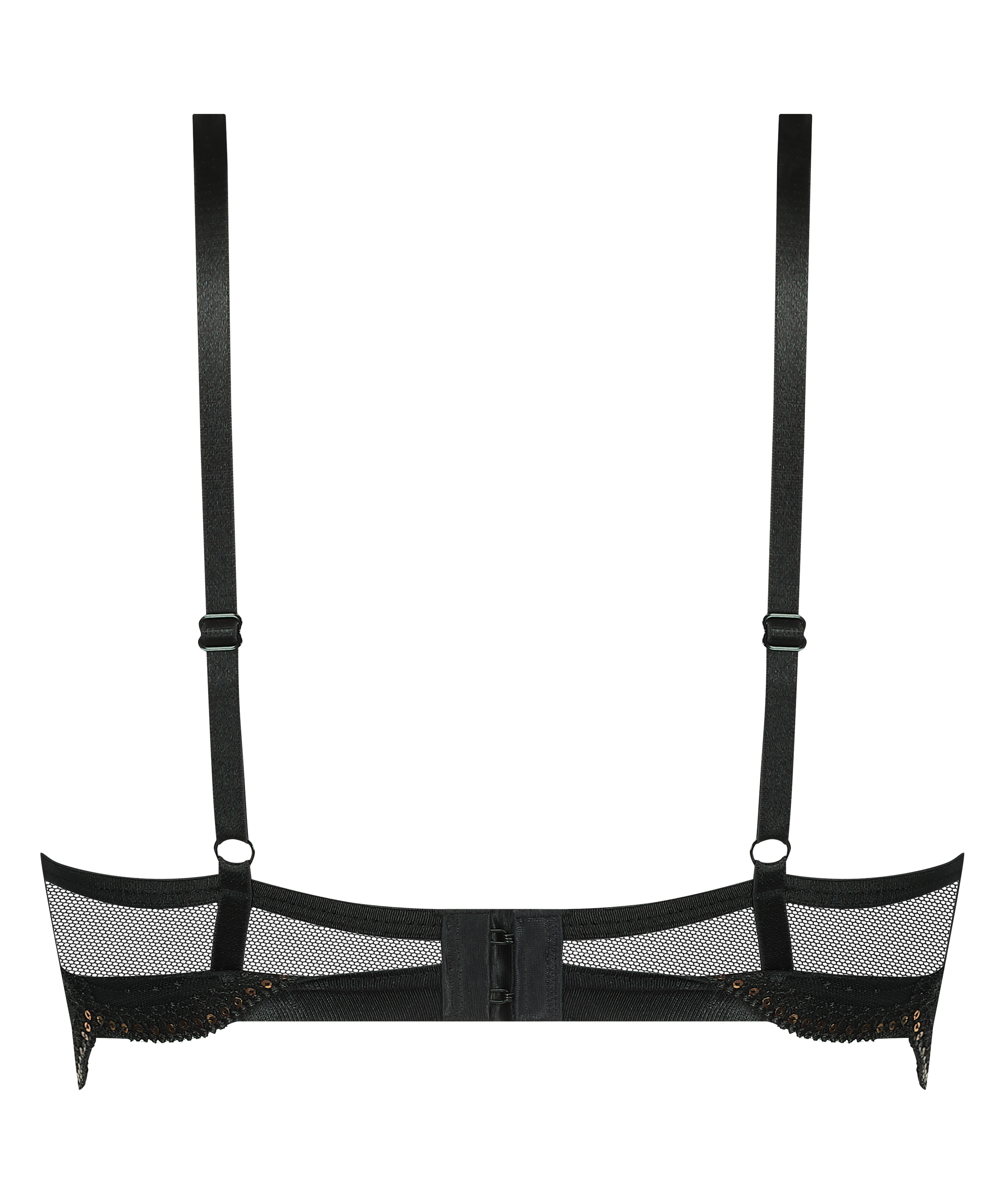 Bralette Ruby, Sort, main