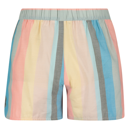 Pyjamasshorts chambray stripe, Lyser&oslash;d