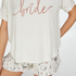 Bridal kort pyjamas, hvid