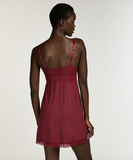 Natkjole Jersey Grafic Lace, Lilla