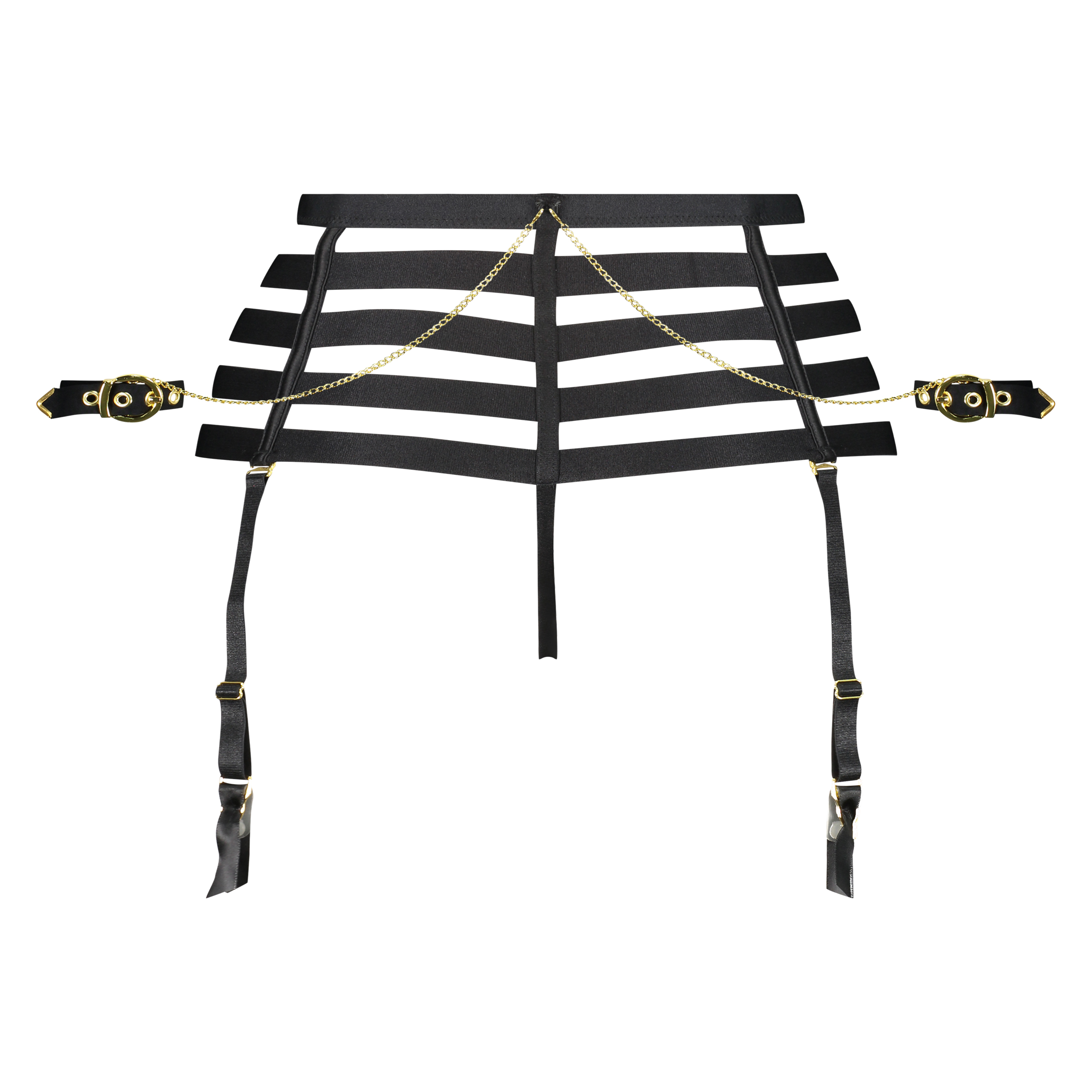 Høj g-streng Honey, sort, main