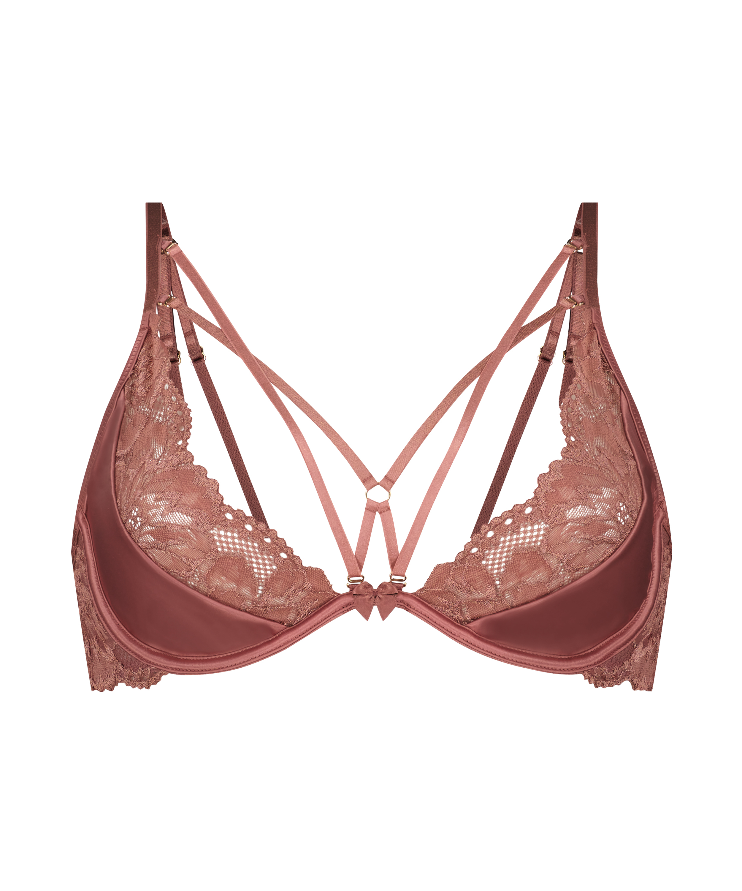 Ikke-formstøbt bøjle-bh Extrovert, Lilla, main