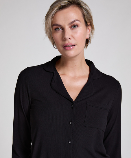 Jacket Rib Essential, Sort