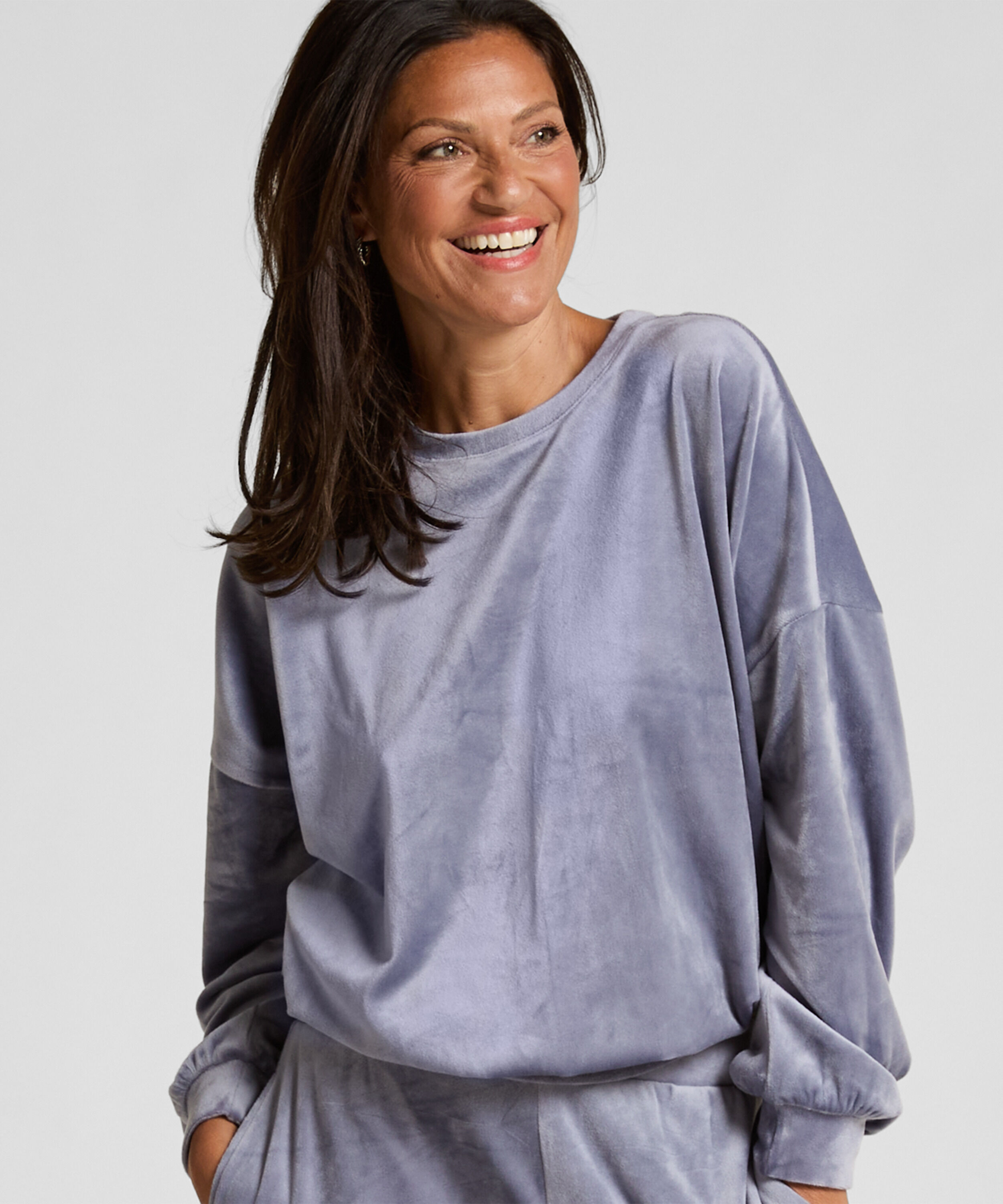 Velourtop, Blå