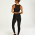 HKMX Sport cropped tanktop Shine on, Sort
