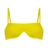 Ikke-formstøbt bikinitop med bøjle Bahamas Rebecca Mir, gul