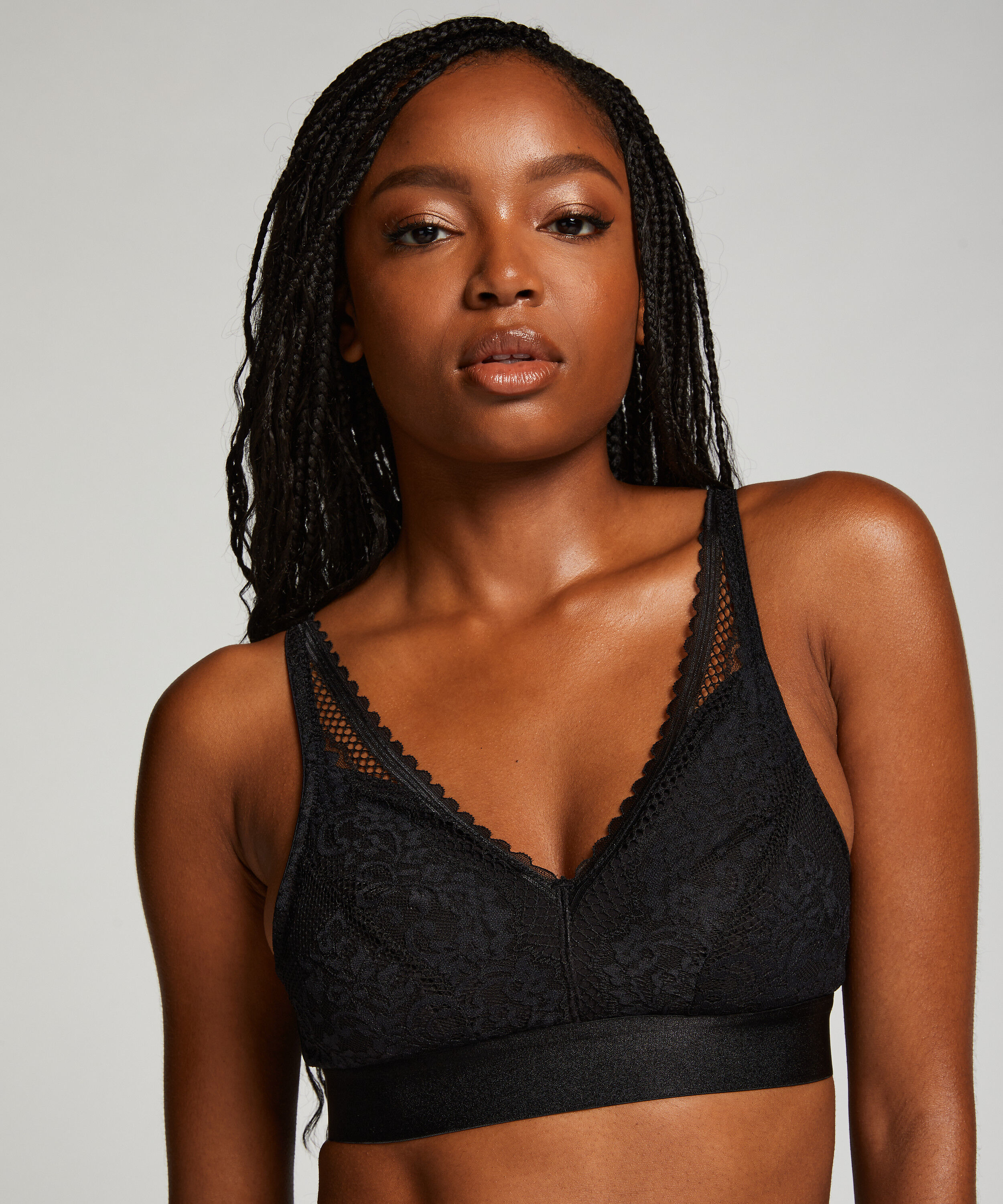 Protese-bh uden b&oslash;jle Morgan, Sort