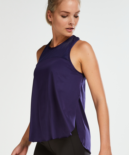 HKMX Tank top loose fit, Bl&aring;