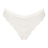 Brasiliansk trusse med høj udskæring Yvo, hvid