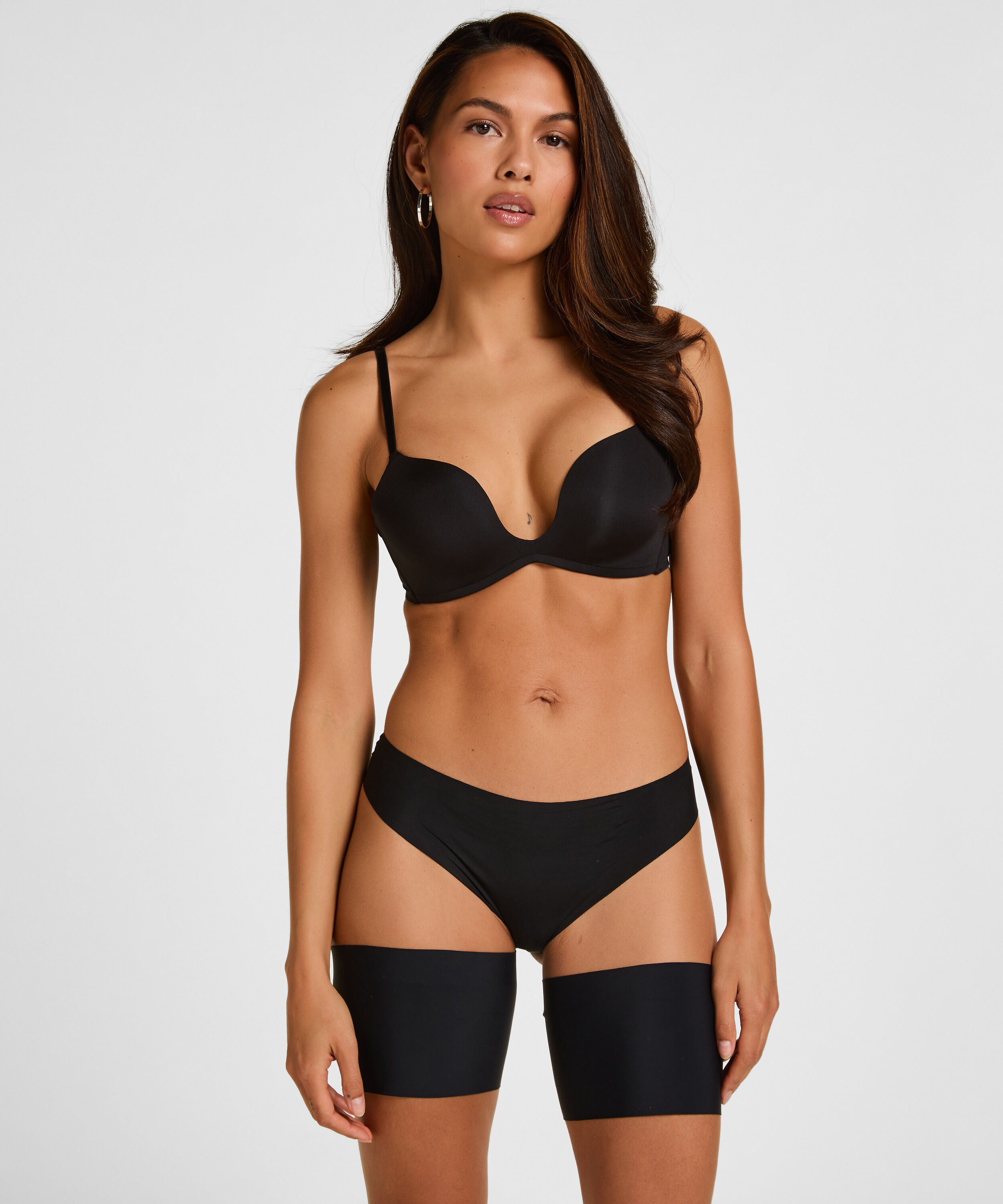 Anti‑Chafing Mikrobånd, Sort