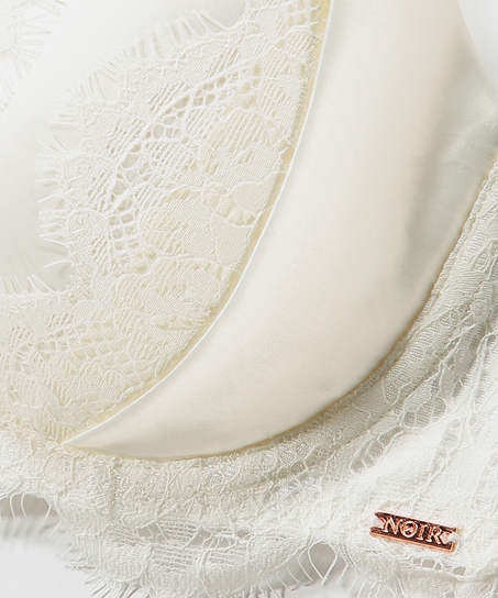 Formstøbt bøjle-bh Hannako, Hvid