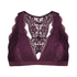 Bralette med halterneck og bryderryg, Lilla