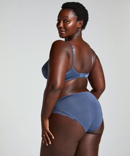 Ikke-formstøbt bøjle-bh Sophie, Blå