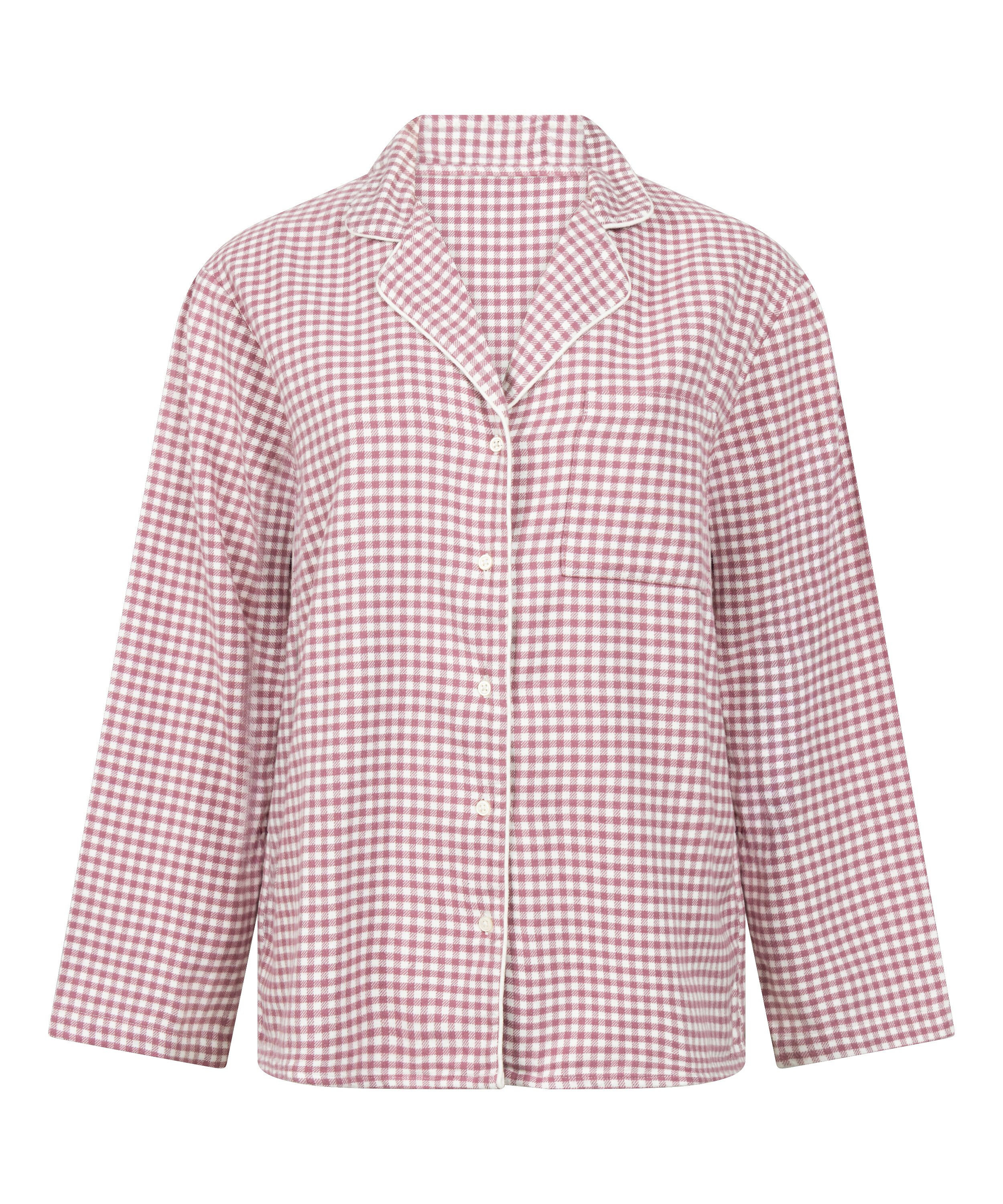 Pyjamastop Flonel Essentials, Lilla
