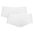 Pakke med 2 stk. Kim boxer Cotton, Hvid