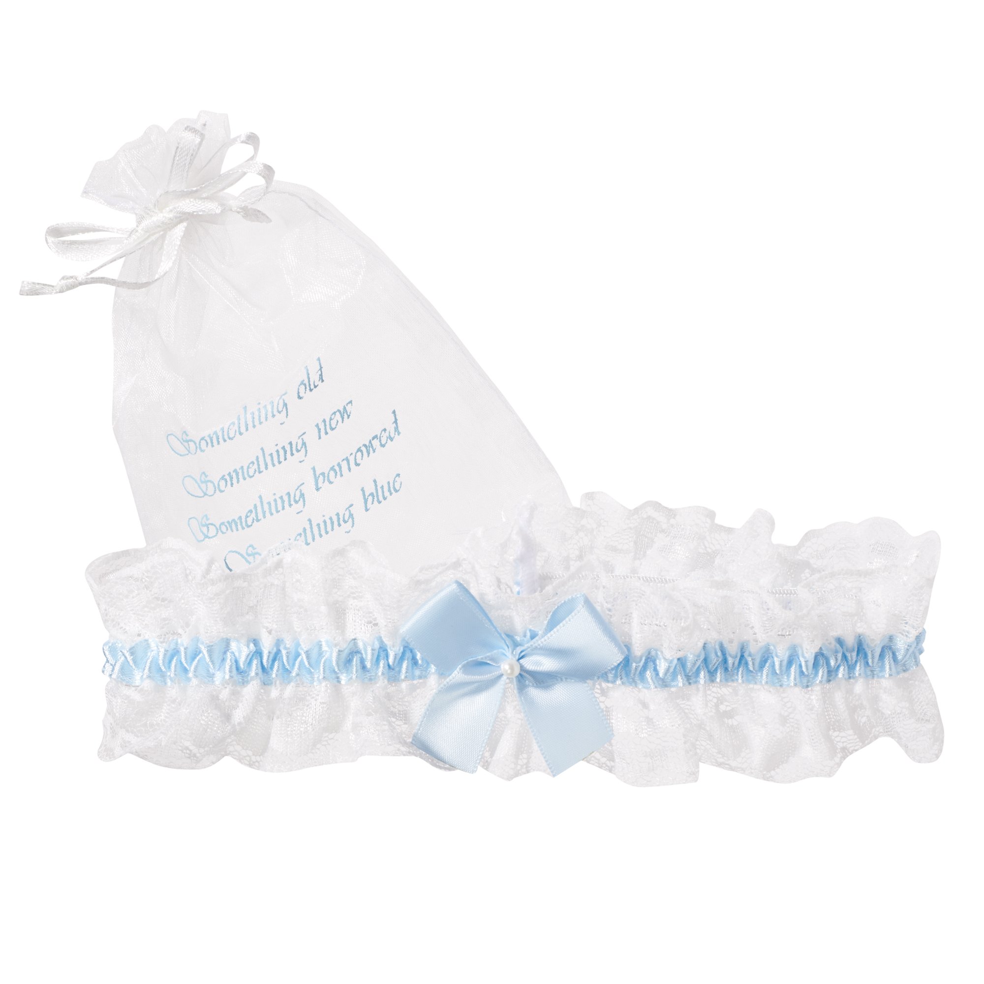 Sexy strømpebånd, Hvid, main