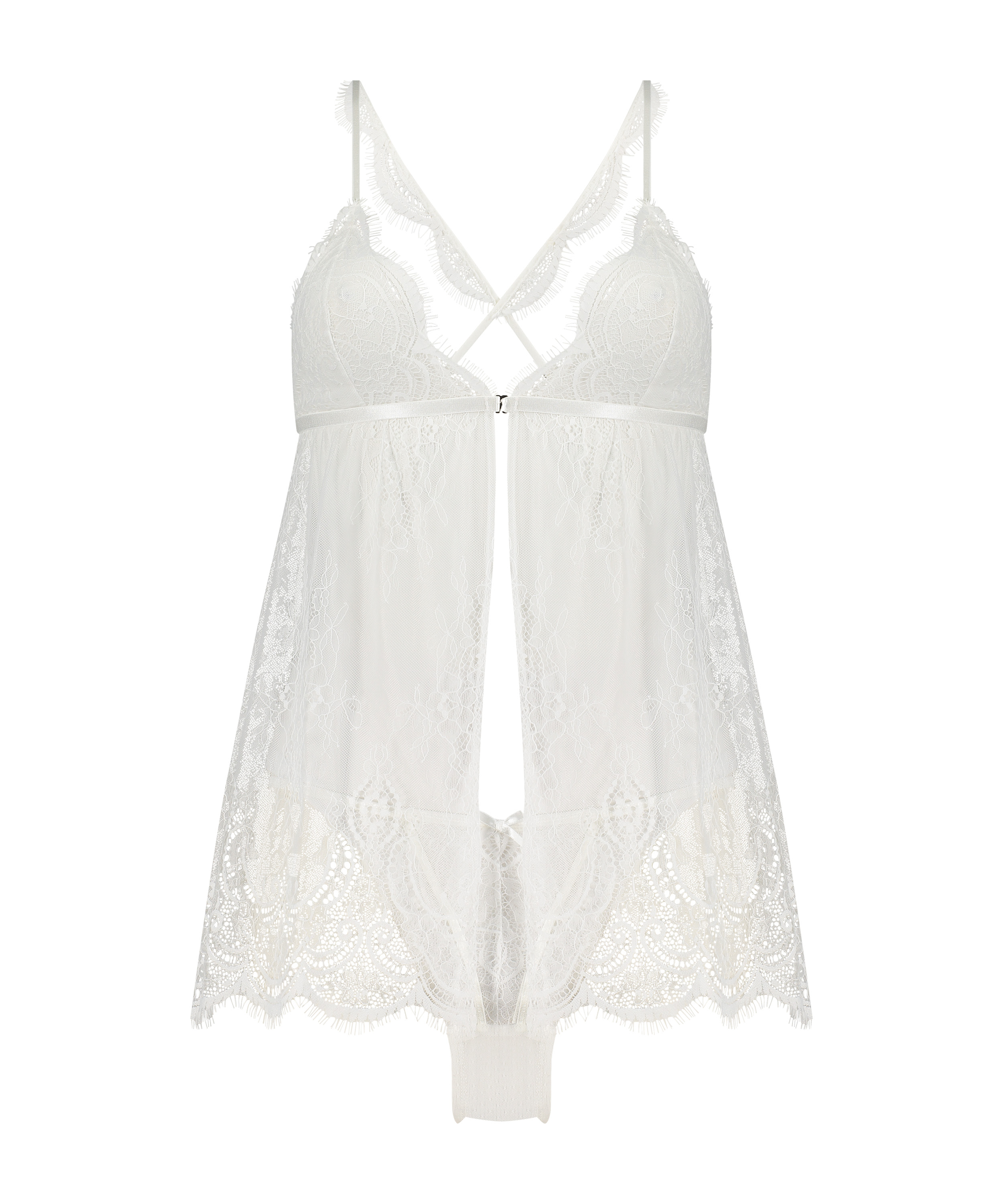 Babydoll Bridal Lace, hvid, main