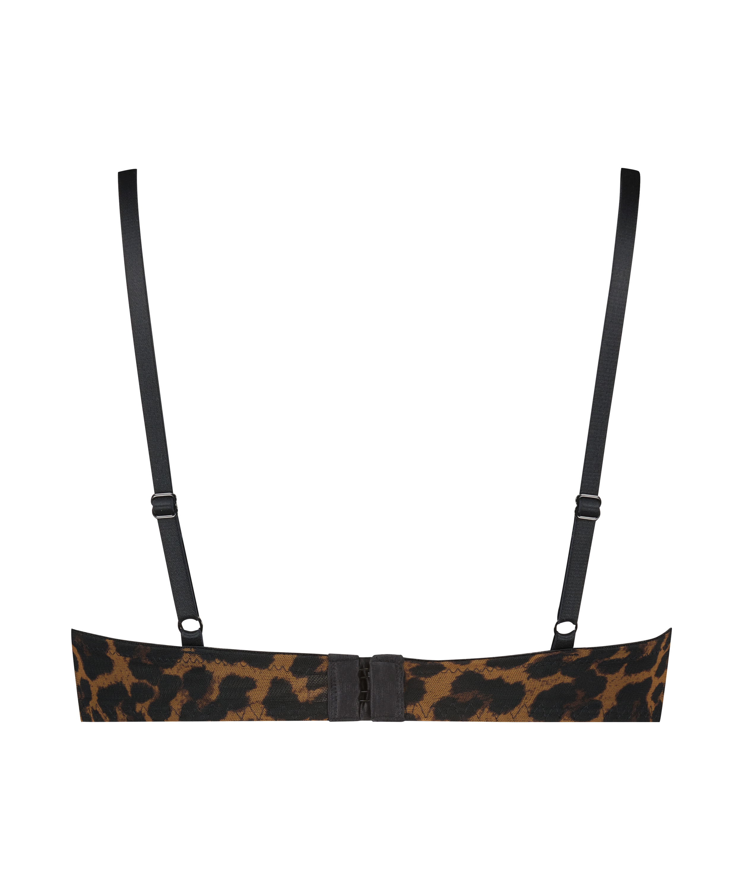 Formstøbt pushup-bøjle-bh Bliss, Sort, main