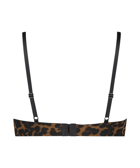 Formstøbt pushup-bøjle-bh Bliss, Sort