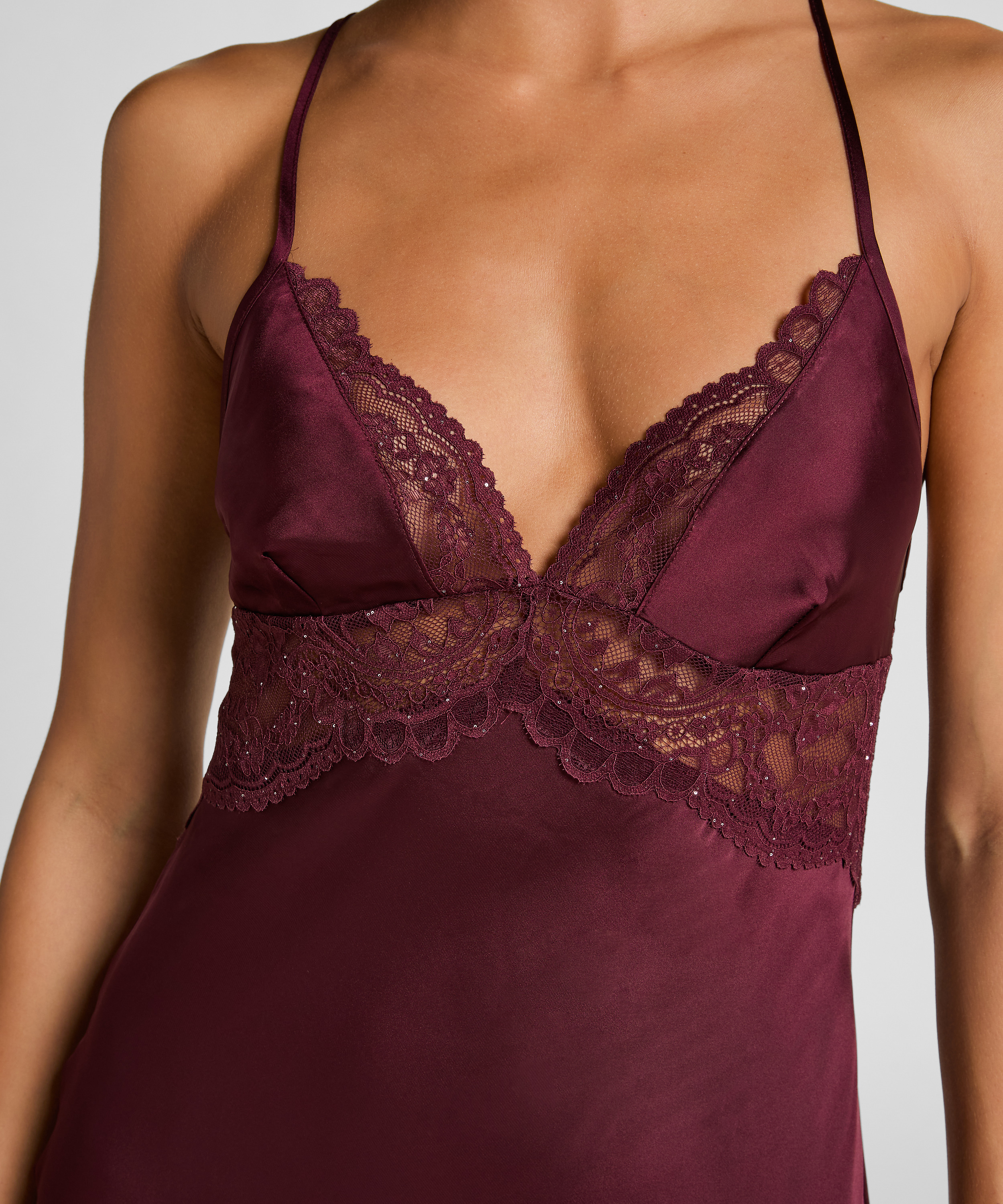 Isadora stropkjole, rød, main