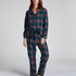 Pyjamassæt Flannel, Grøn