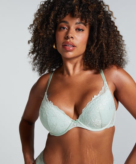 Formstøbt bøjle-bh Ida, Grøn