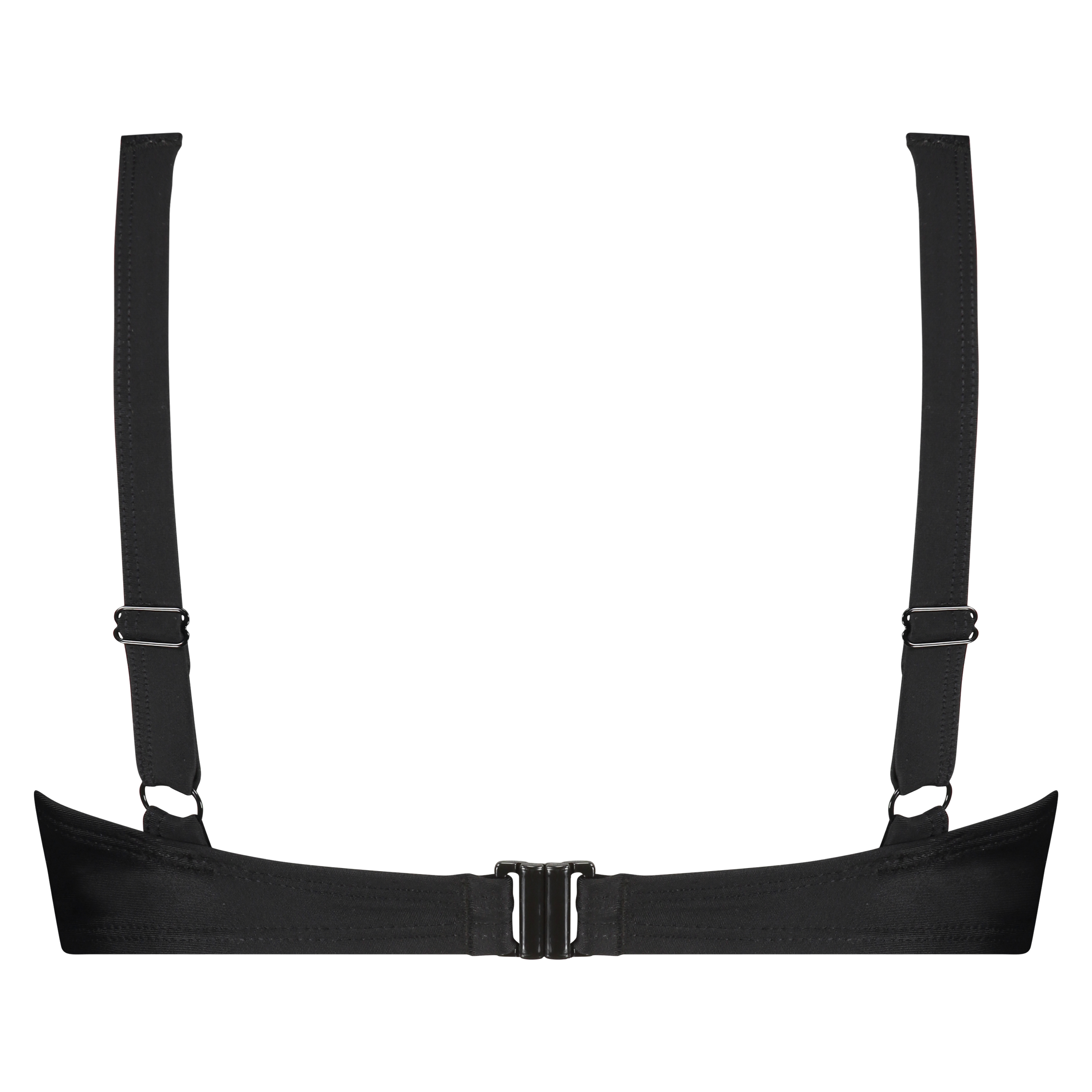 Ikke-forformet bøjle-bikinitop Sunset Dreams, Sort, main