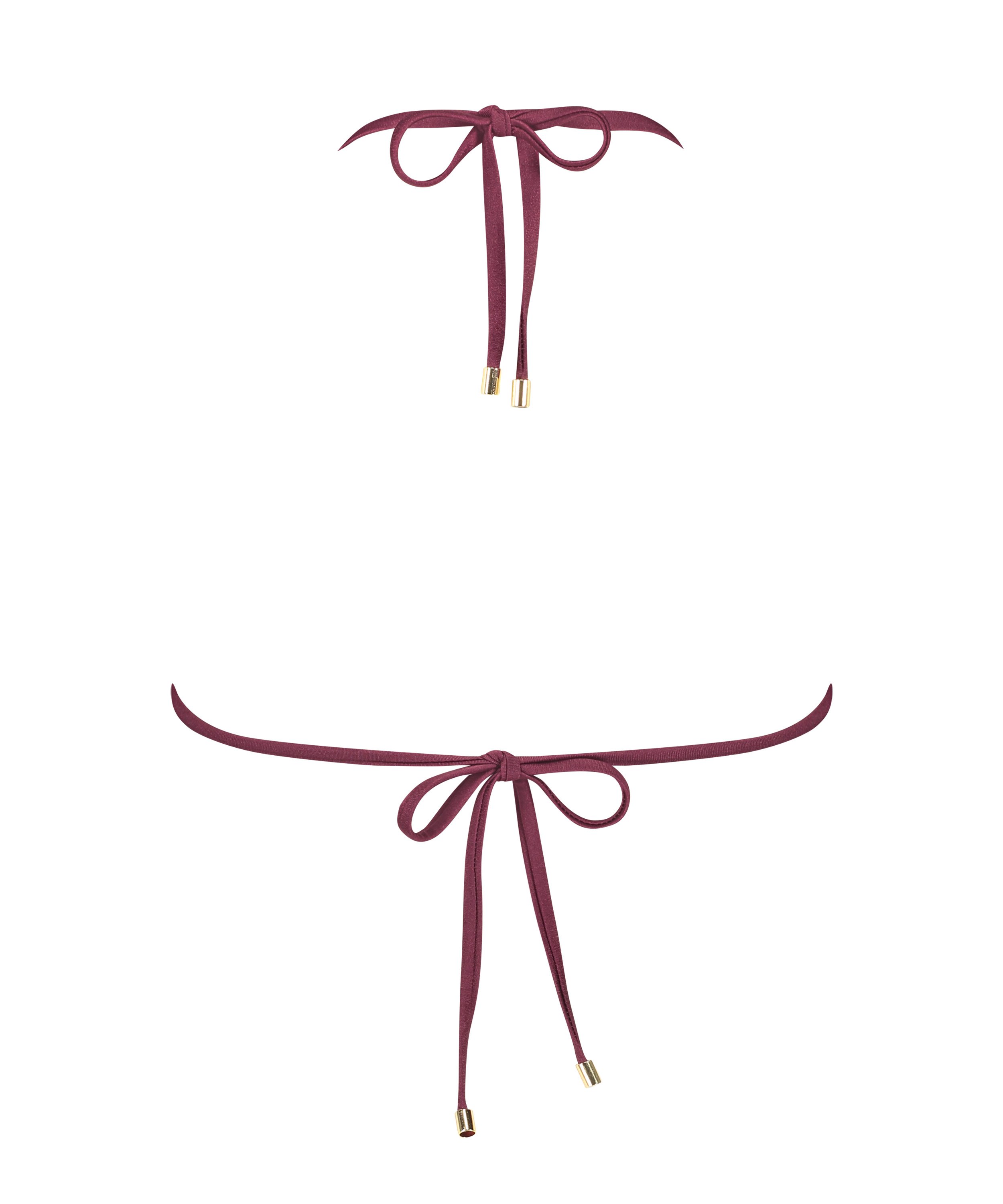 Trekantsbikinitop Yucatan, R&oslash;d, main