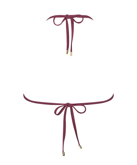 Trekantsbikinitop Yucatan, R&oslash;d