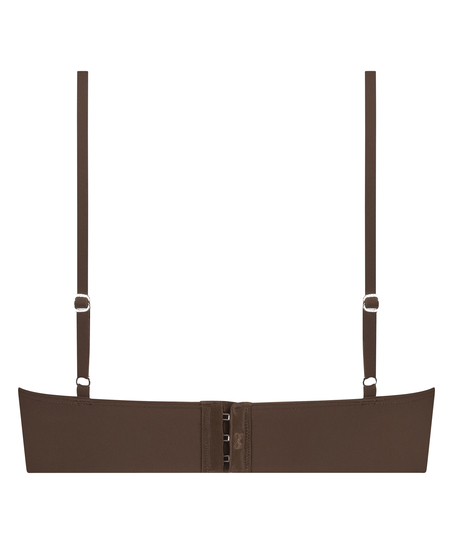 Smooth Triangle Bralette, Brun