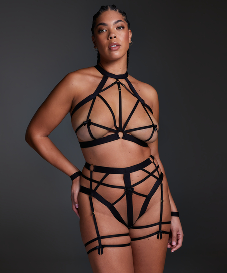 Minx g-streng Curvy, sort