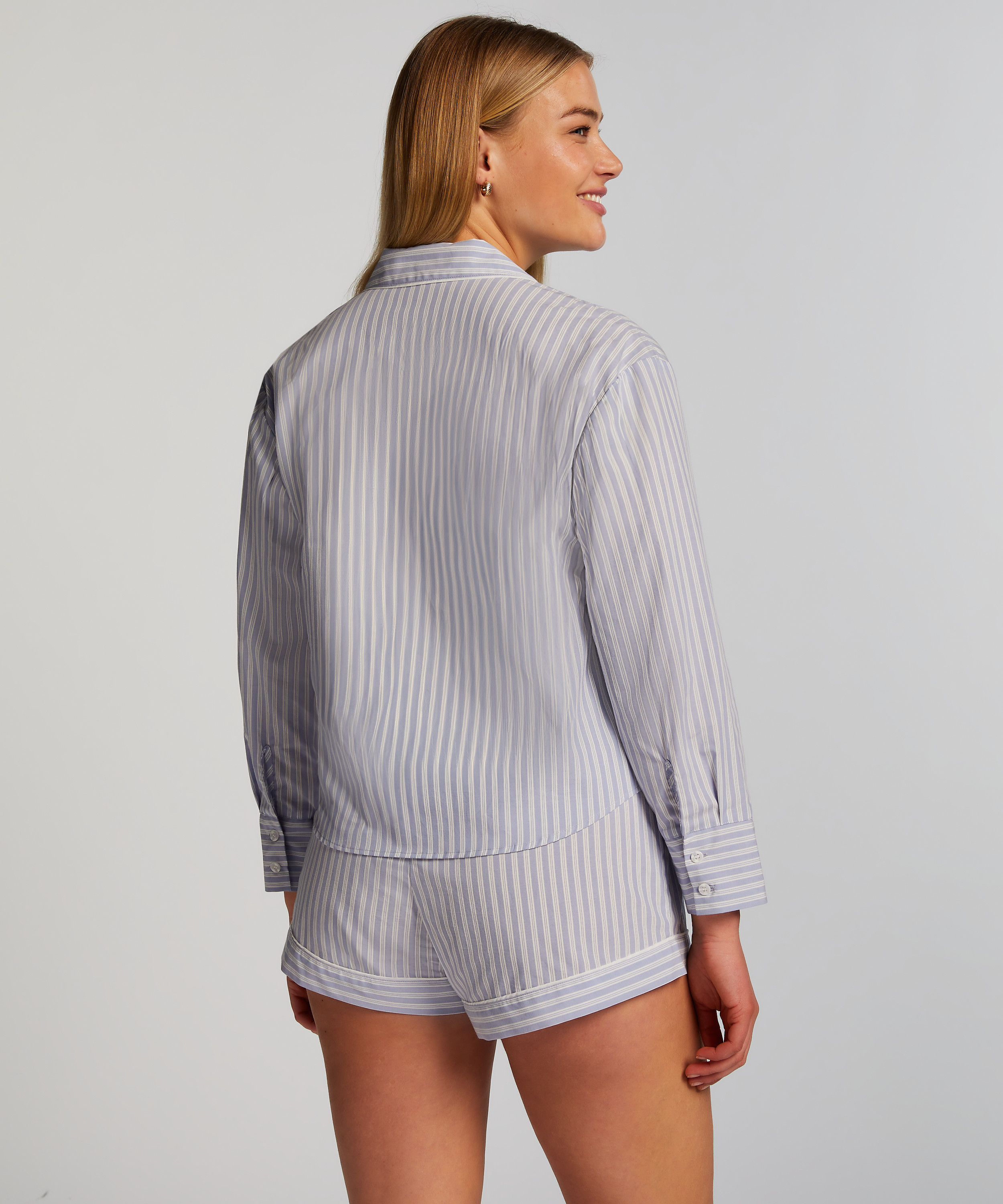 Shorts Cotton, Bl&aring;, main