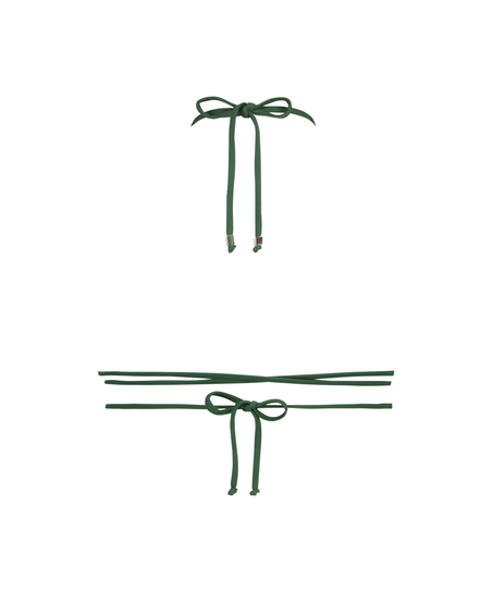 Trekants bikinitop Digura, Gr&oslash;n