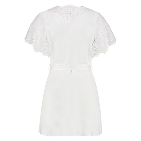 Cap Sleeve kimono, Hvid