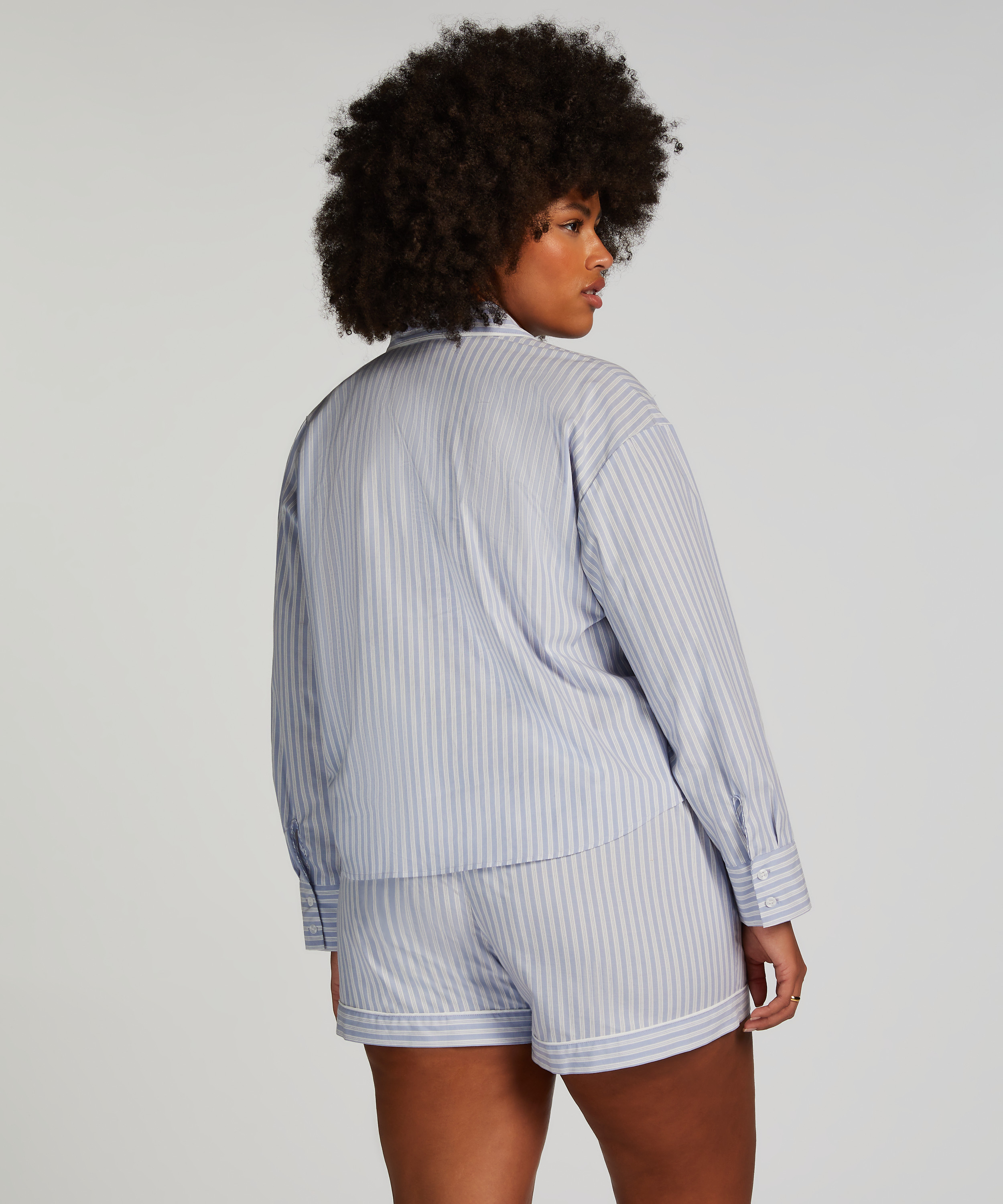 Shorts Cotton, Bl&aring;, main