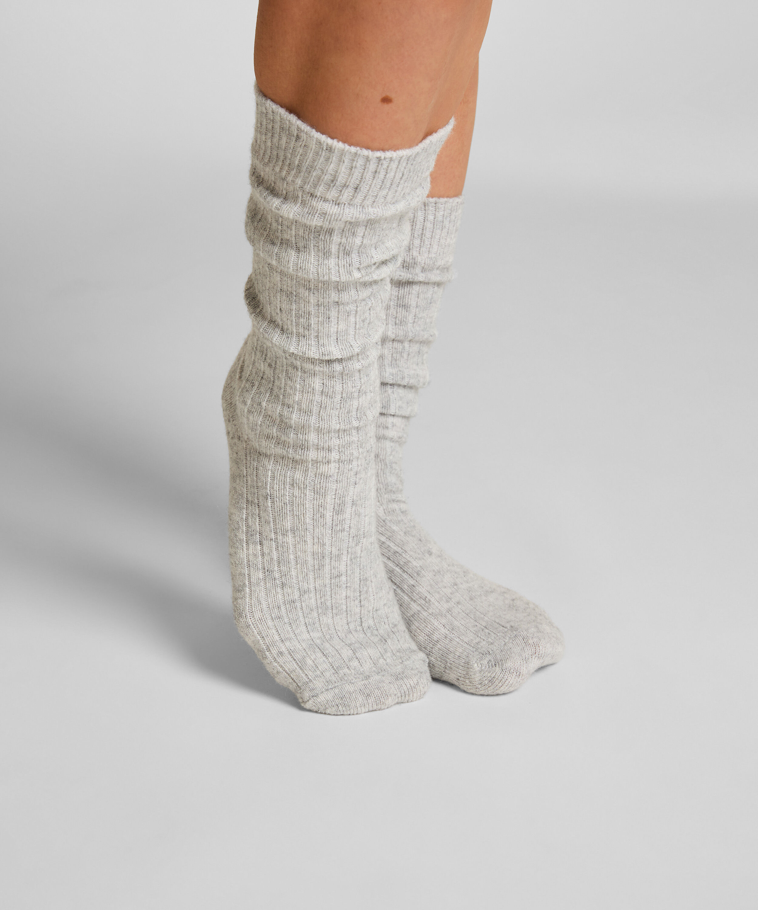 Sokker med Cashmere, Grå