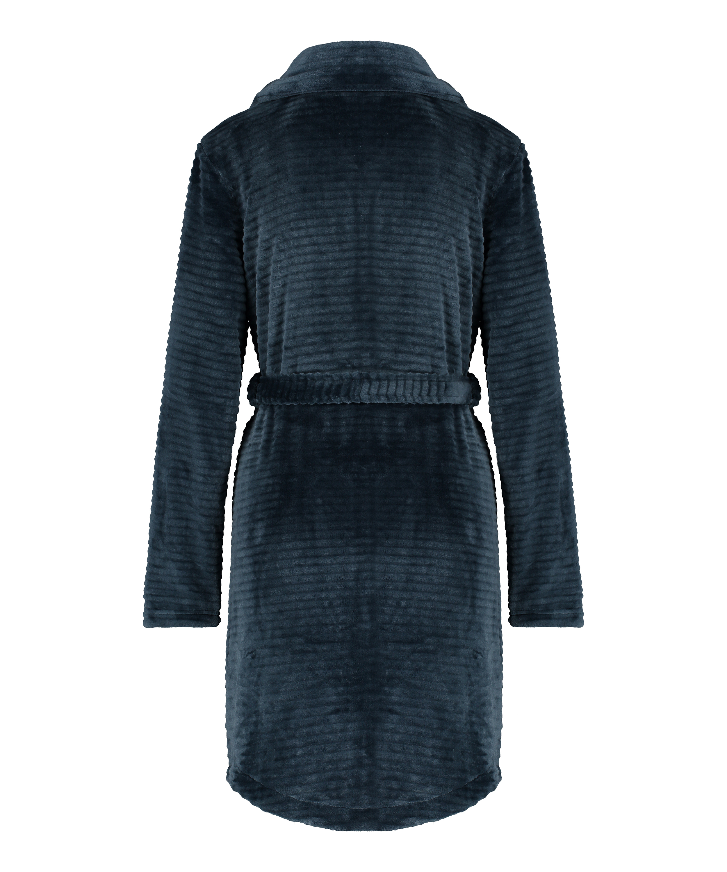 Badekåbe Zip Fleece, Blå, main