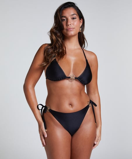 Trekantsbikinitop Yucatan, Sort