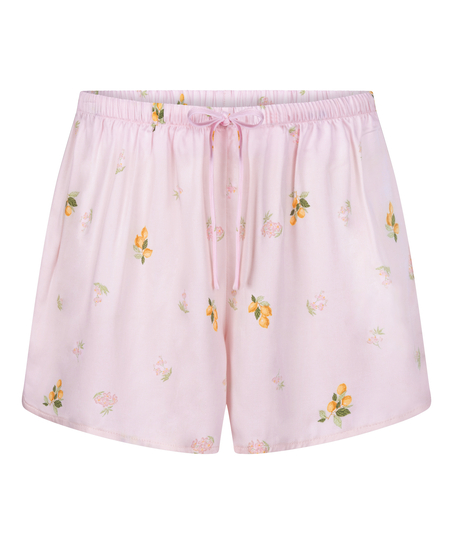 Pyjamas Shorts, Lyserød