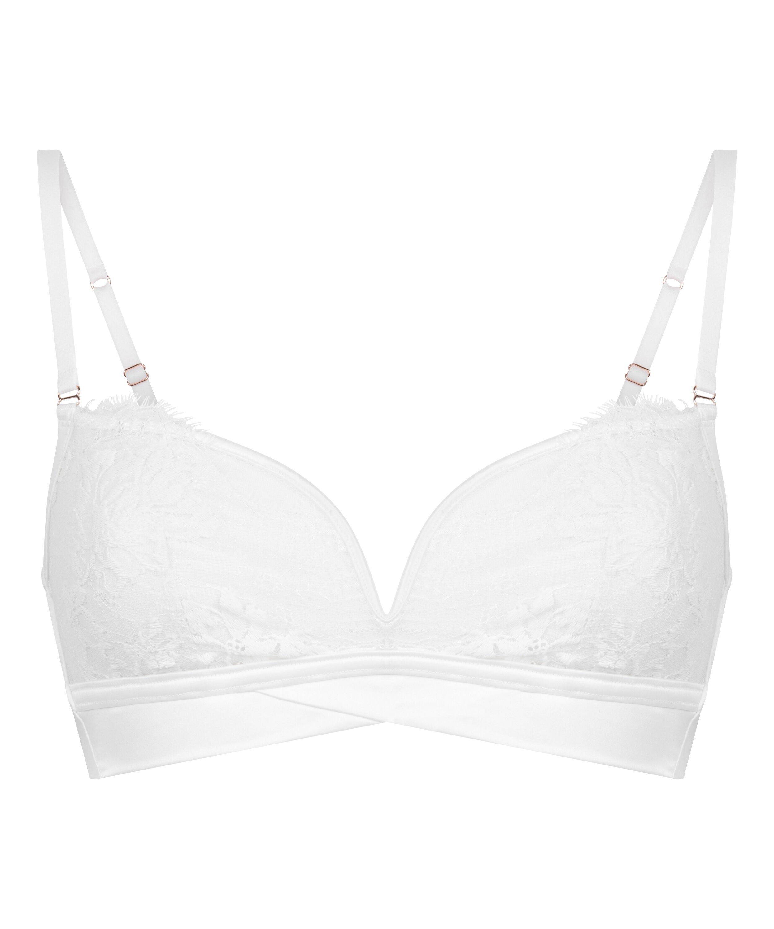 Bralette Tiah, Hvid