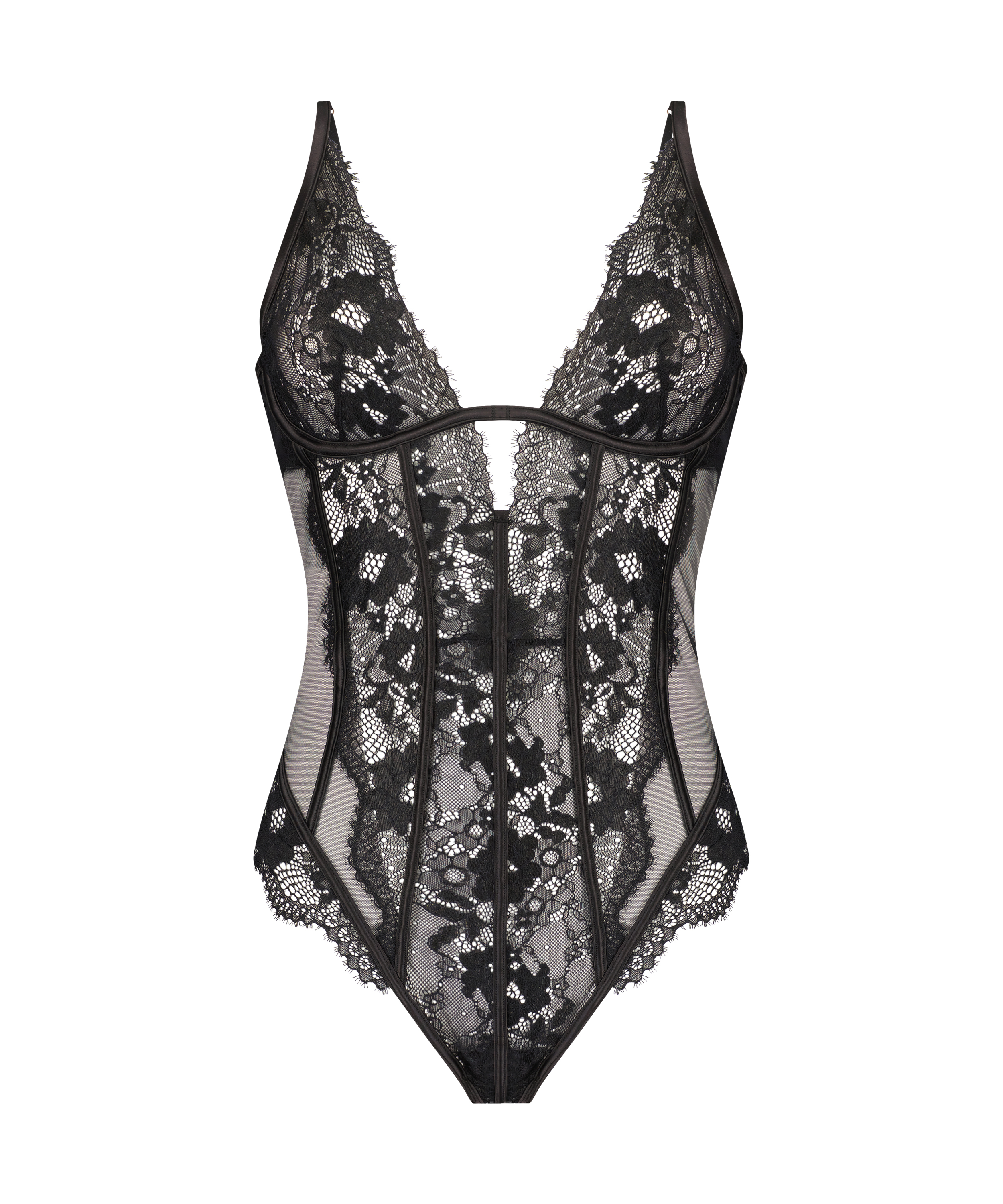 Body med b&oslash;jle Gabrielle, Sort, main