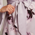 Satin kimono, Lilla