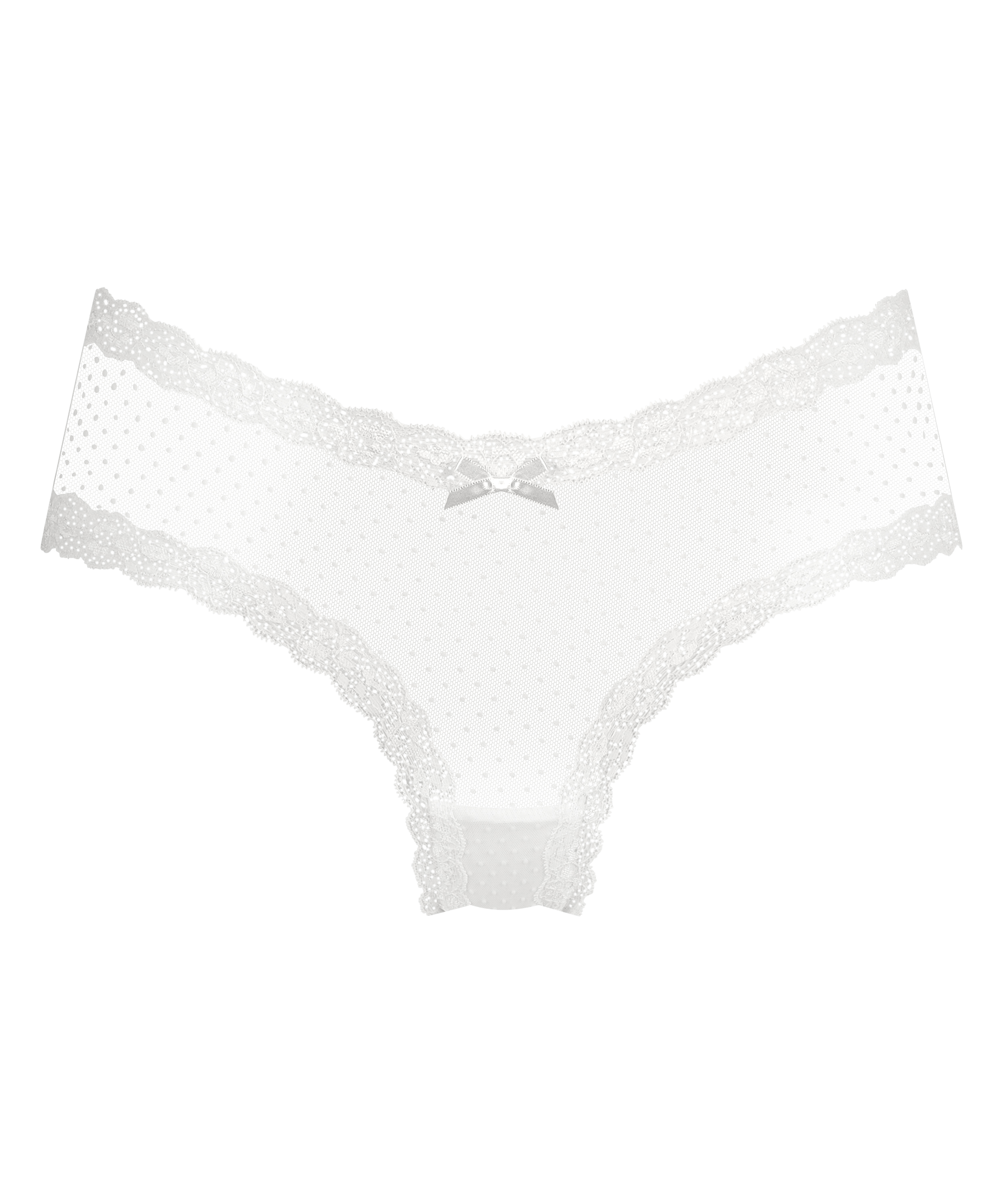 Brasiliansk trusse V-shape Mesh, Hvid, main